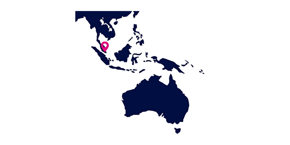 Tobii Pro Singapore office on map