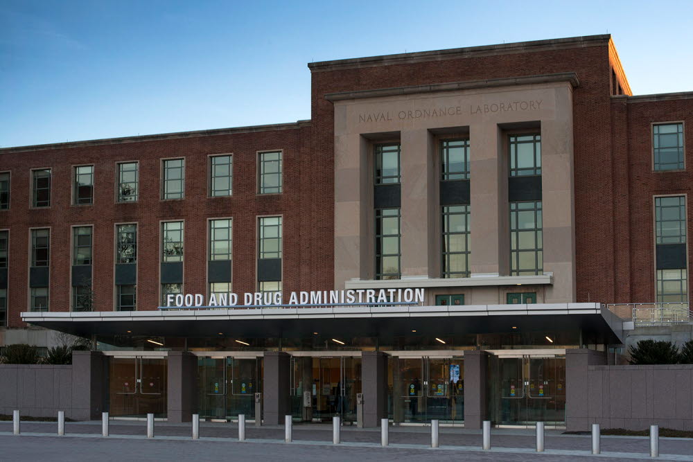 The FDA building